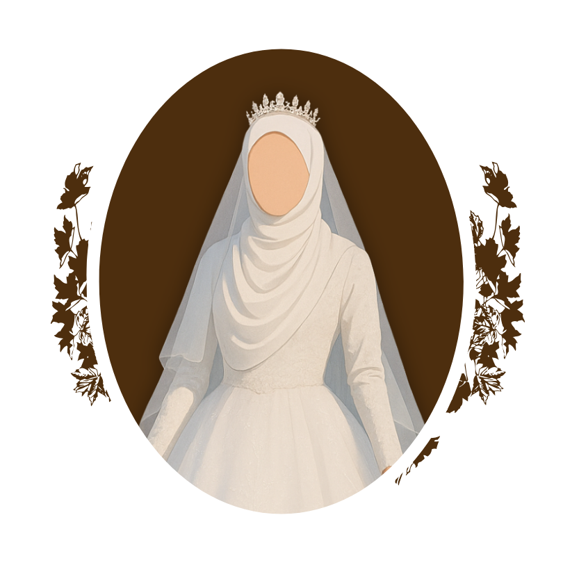 Ilustrasi mempelai wanita