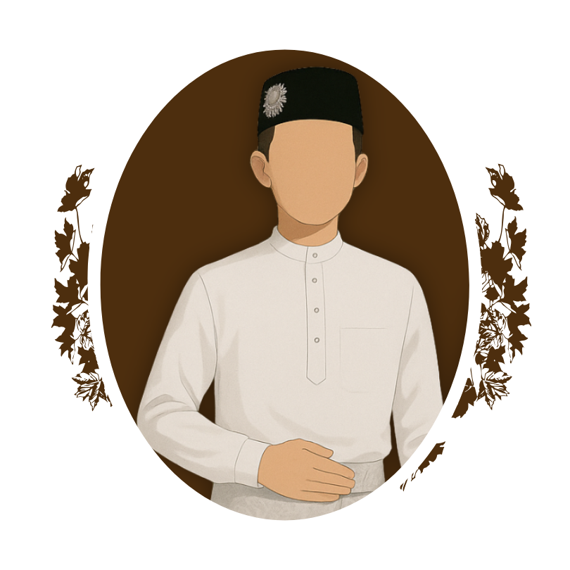 Ilustrasi mempelai pria